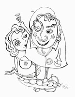 Peas people image