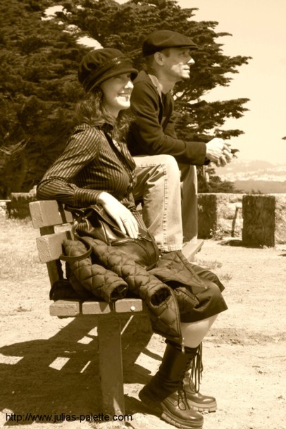 Retro couple 1